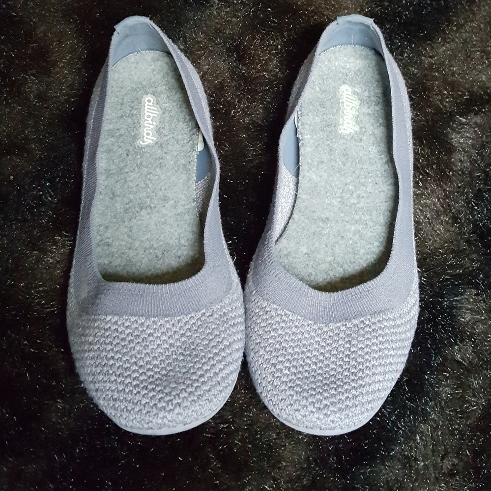Allbirds Ballet Gray Tree Breezers Flats